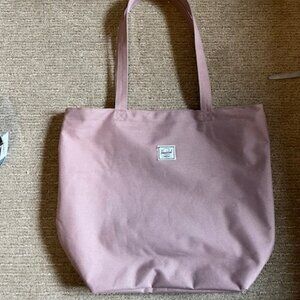 Herschel Mica Tote Pink Canvas